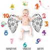 Cartoon Play Mat Infant Portray Baby Milestone Photo Props Background Blankets Backdrop Cloth Room Decor Accessories ► Photo 3/6