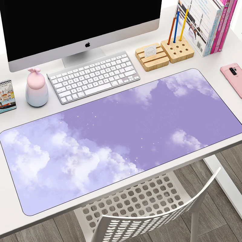 Purple Gaming Mousepad Cute Cloud Large Mouse Pad Gamer Keyboard Mouse Mats Carpet Anti Slip Laptop.jpg