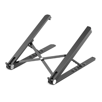 

Foldable Plastic Laptop Stand Portable Office Tablet Stand Bracket Laptop Holder for MaecBook Pro Notebook Ipad Stand