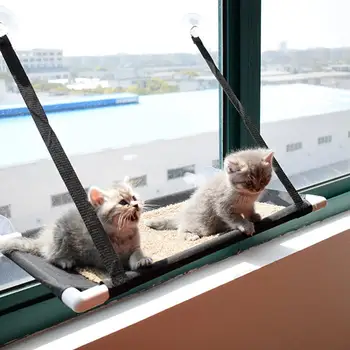 

10KG Pet Kitten Sun Bed Suction Cup Window Door Wall Mount Hanging Cats Hammock Sunny Window Mount Pet Seat Pet supplies