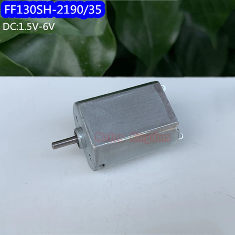 

DC 1.5V-6V 16800RPM High Speed Precious Metal Brush Motor 20mm Micro FF-130SH Electric Motor 20mmDIY Toy Car Boat