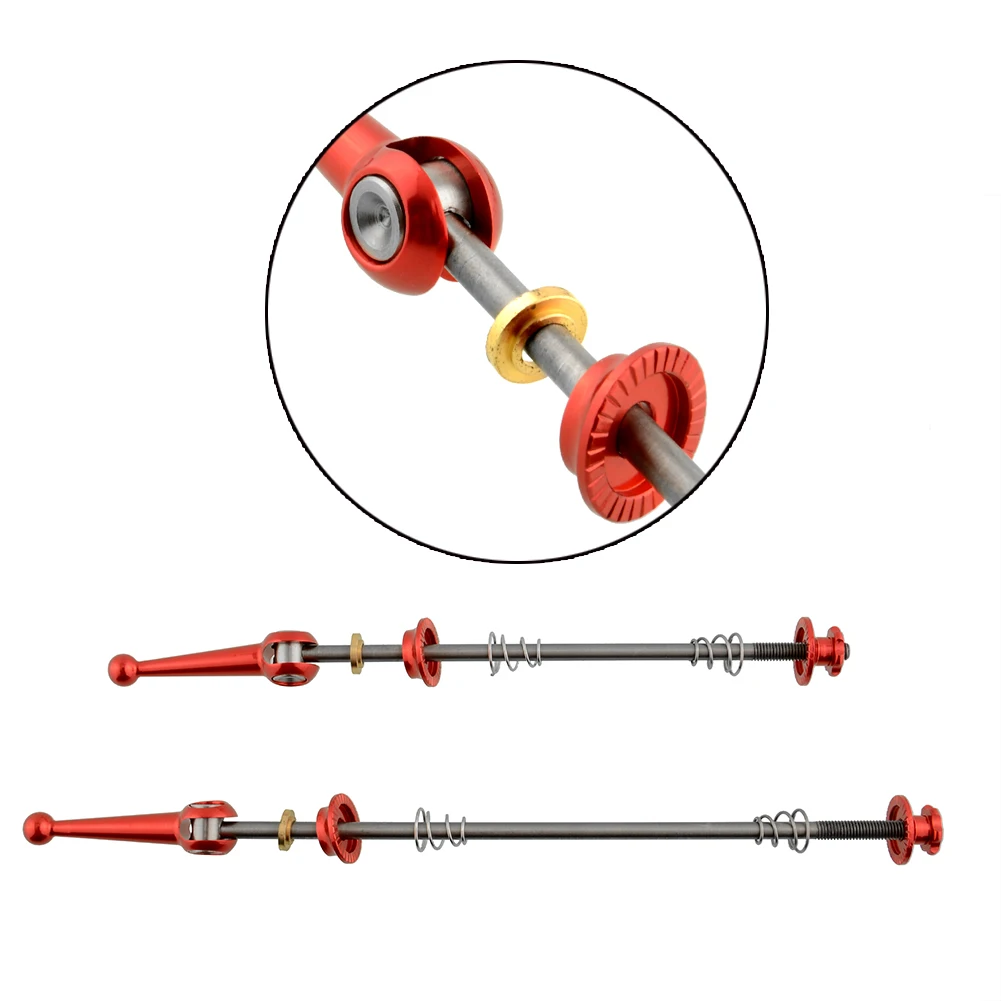 48 г шампуры рычаг 100 мм/135 мм гоночный велосипед MTB Quick Release Красный 1 пара