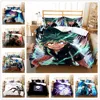 Deku Hero Academia Duvet Cover Set EU Single Double King US Twin Full Queen Size  Bed Linen Set 1