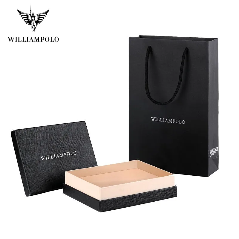 WILLIAMPOLO Cow Leather Men Key Holder House Keychain Bag Organizer Car Key Case Pouch Multifunctional Small Wallet Mini Purse