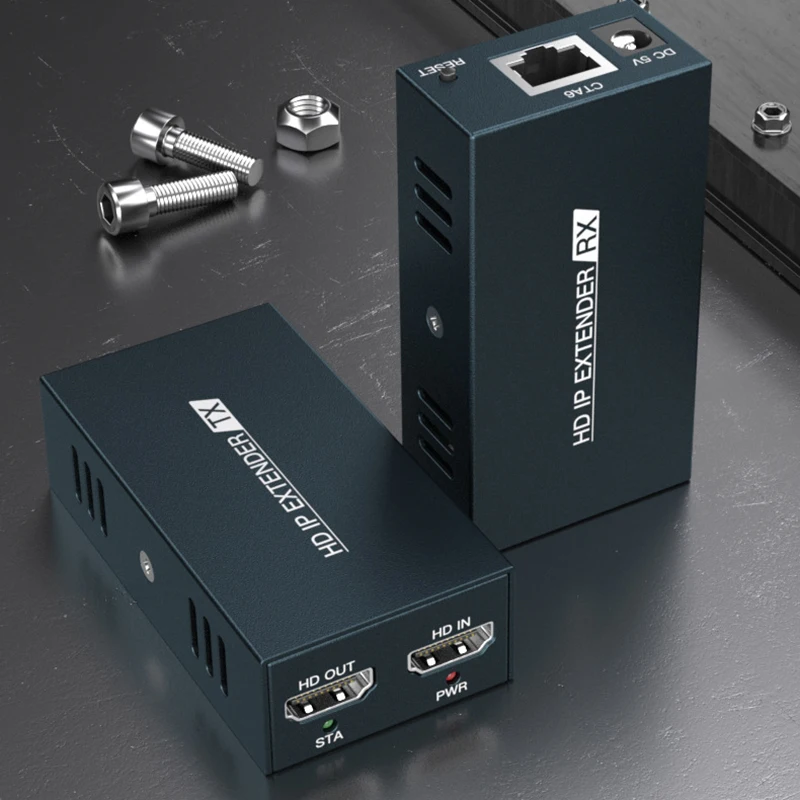Acima da Rede Tensor de Rede Transmissor por Rj45 Novo Extensor Hdmi Cat5 Cat5e Cat 6 200m 1080p - Image 5