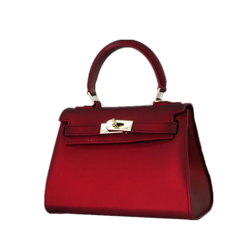 

2019 WOMEN'S Bag Korean-style New Style Gel Bag Retro Handbag a Generation of Fat Manufacturers Direct Selling Wholesale Mini WO