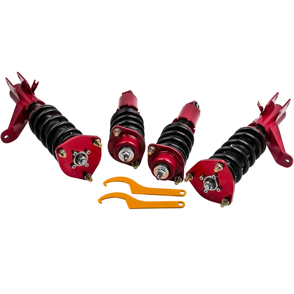 

Coilover Suspension Set For Honda Civic EM2 2001 - 2005 Adj. Height Coil Springs Struts Red