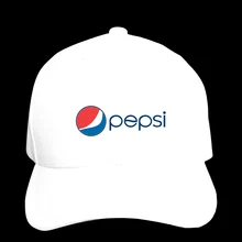 Бейсбол Кепки Пепси логотип шляпа с остроконечным Кепки