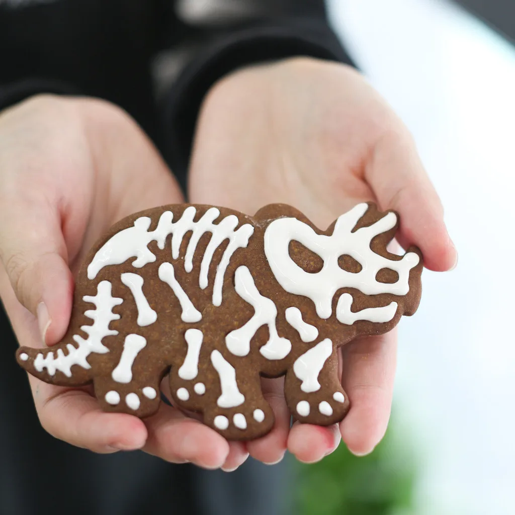 Динозавр форма для печенья 6 комплектов формы для выпечки динозавр Fossil печать для сбора плесень для шоколадного торта печенье Кондитерская N8