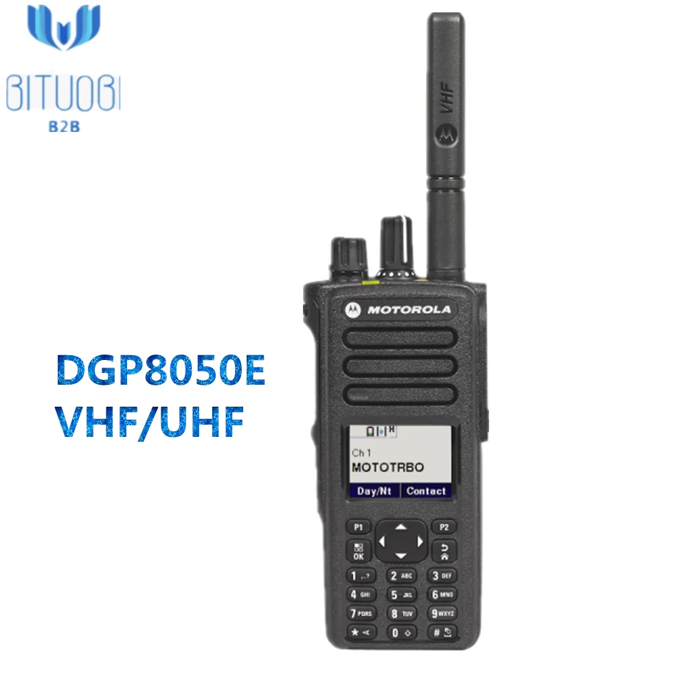 Цифровая радиостанция DGP8550e DMR стандартная УКВ УВЧ рация с Bluetooth GPS встроенным Wi-Fi