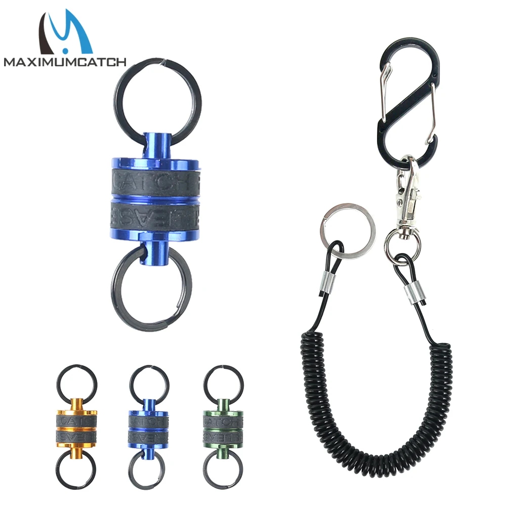 Details about / 1-10Pcs Lixada Fly Fishing Magnetic Net Release Landing Net Magnet Clip USA P9E9