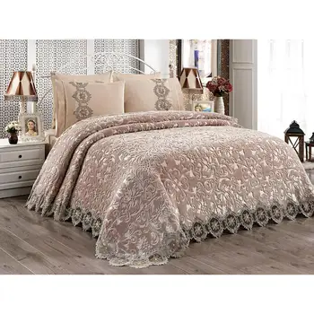 

Hittite Double Blanket Set Cappucino