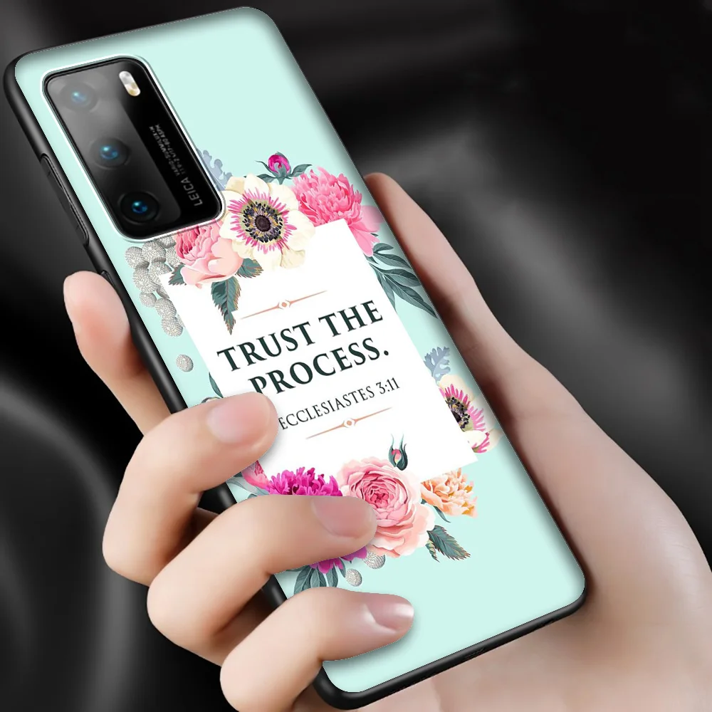 Чехол Lavaza с Иисусом Христа и христианскими цветами для Huawei P8 P9 P10 P20 P30 Y6 Y7 Y9 Lite Pro P
