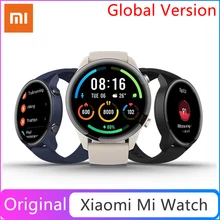 العالمية Xiaomi مي ووتش الدم الأكسجين GPS اللياقة البدنية تعقب بلوتوث 5.0 رصد معدل ضربات القلب 1.39 "AMOLED Smartwatch 5ATM للماء