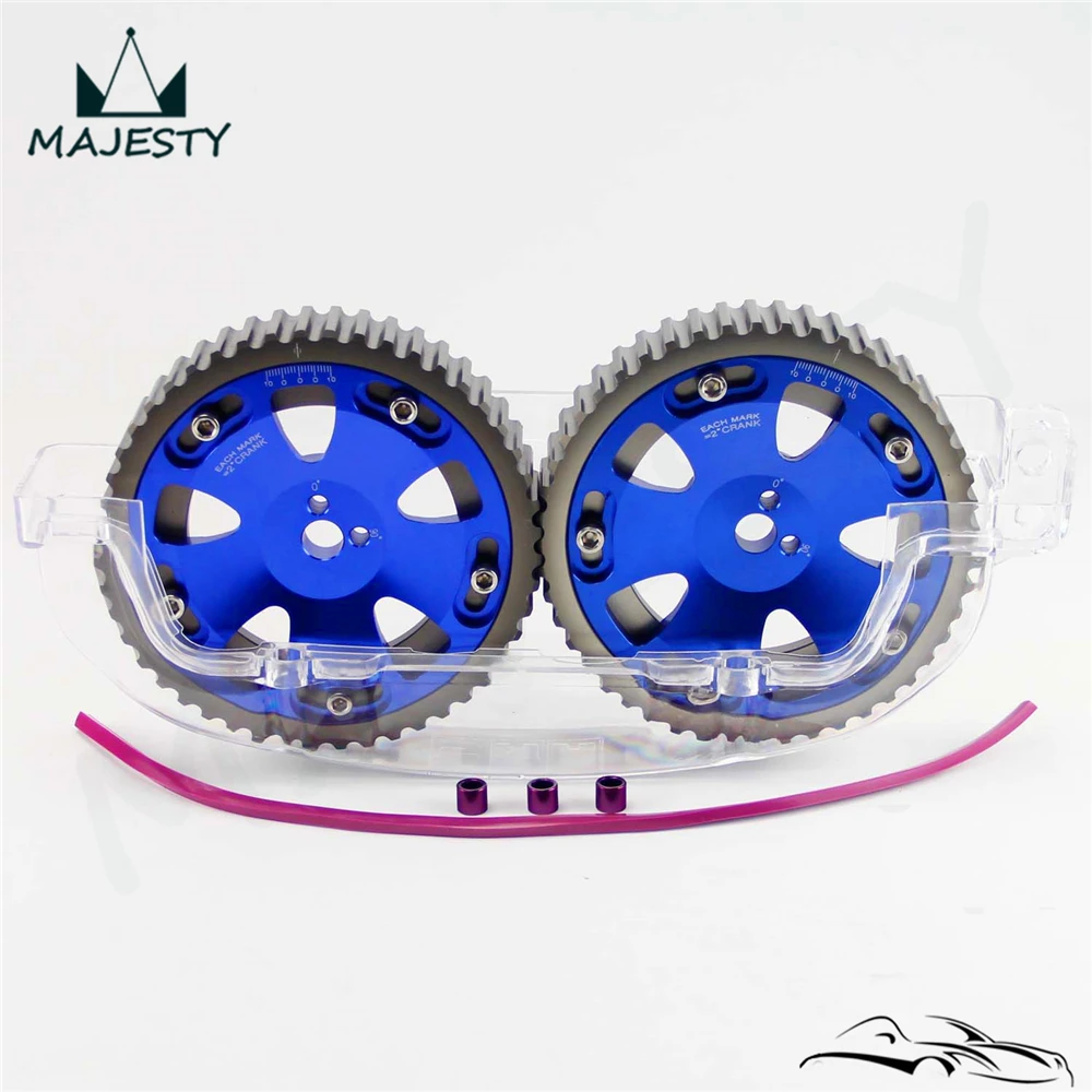 Шкив камеры + крышка для M * itsubishi EVO 1 3 Eclipse DSM 4G63 92 95|Кривошипный механизм| |