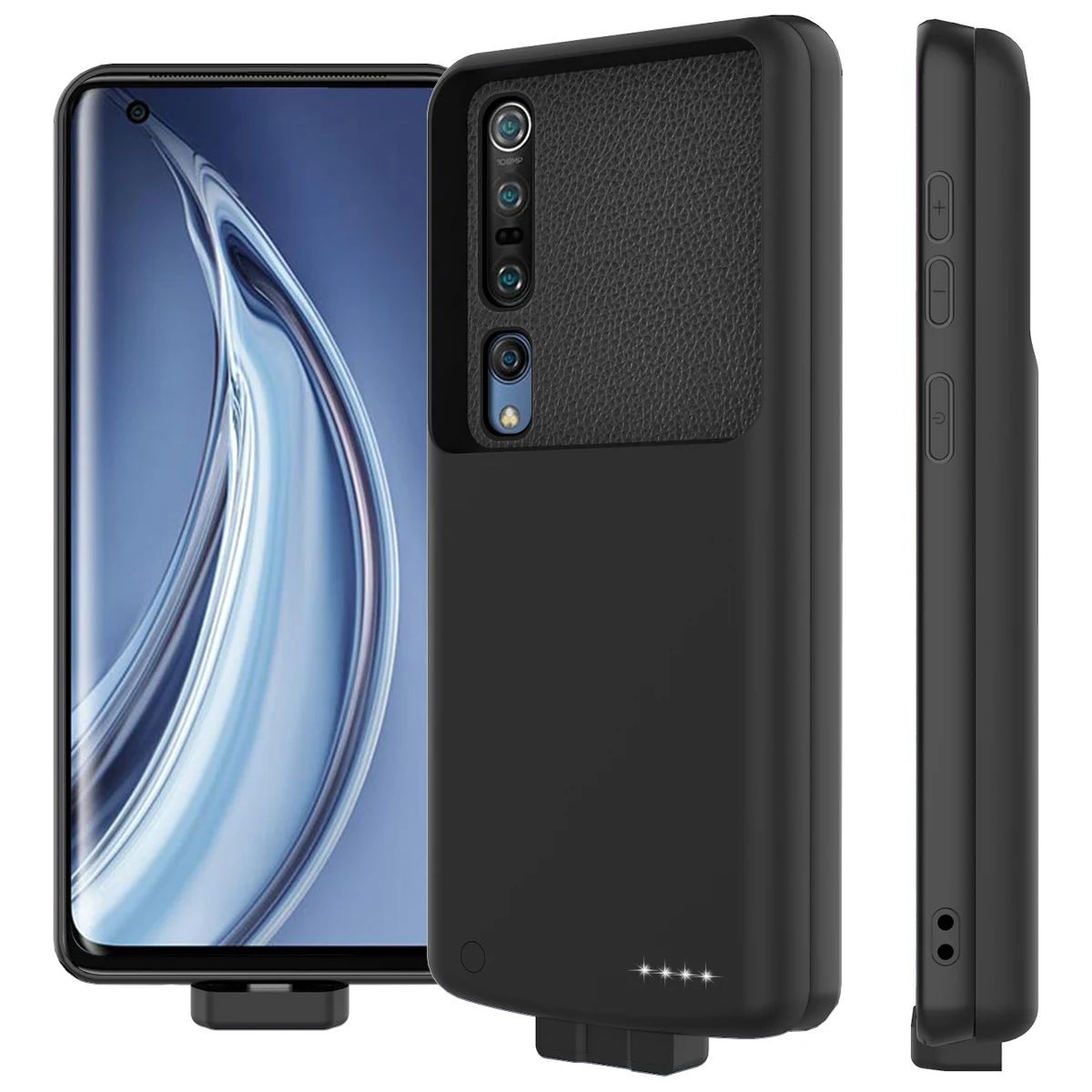 

For Xiaomi Mi 10 Pro 5G Case Battery Charger 5000mAh Magnetic External Backup Power Bank Charging Cover Mi 10 Pro 5G Power Case