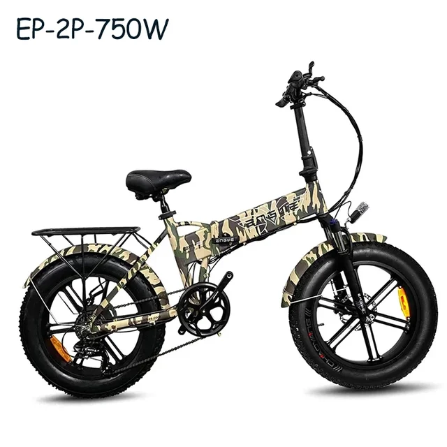 (EU Shipping) ENGWE Electric bike 48V13A 20*4.0 fat Tire Bike 750W Powerful Motor electric Bicycle 45KM/H Mountain/snow ebike 1