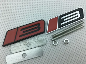 

Metal New Style Number 3 Front Grill Car Logo Emblem Badge 3D