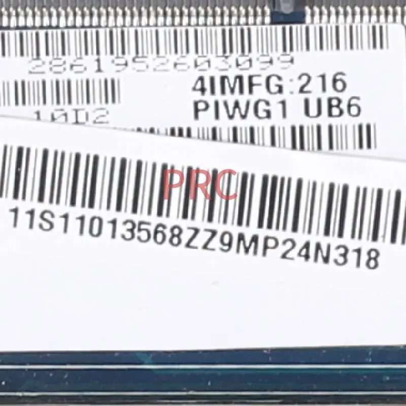 Placa-mãe do Portátil para Lenovo Notebook Mainboard Piwg1 La-6759p 11013568 G470 Hm65 - Imagem 4