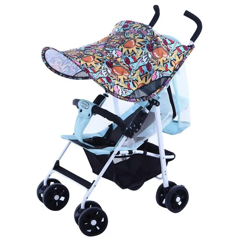 

Baby Anti-uv Cloth Rayshade Stroller Cover Windproof Rainproof Sun Protection Umbrella Awning Shelter Universal Accessories