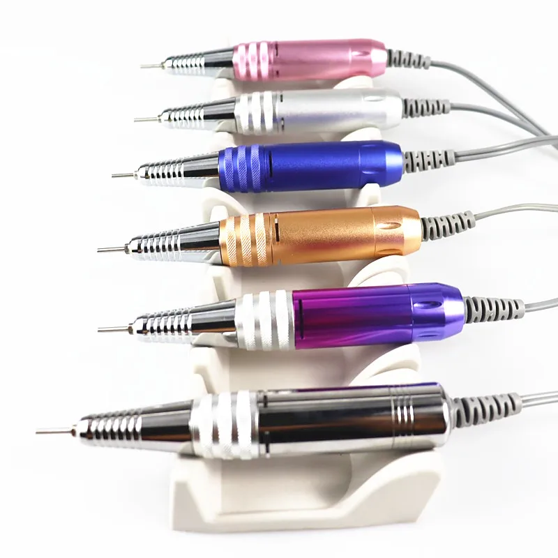 35000RPM Strong 210 pro Nail Drill Handle Nail Drills Machine Manicure Pedicure Electric File Bits Nail Drill Pen Nail Bit Tool 2