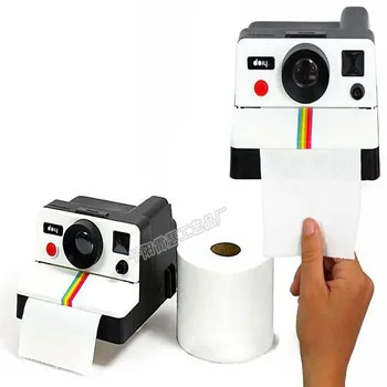 

Creative Personality Camera Tissue Box Sheets of Paper Roll of Toilet Paper Plastic Toilet Home Decor