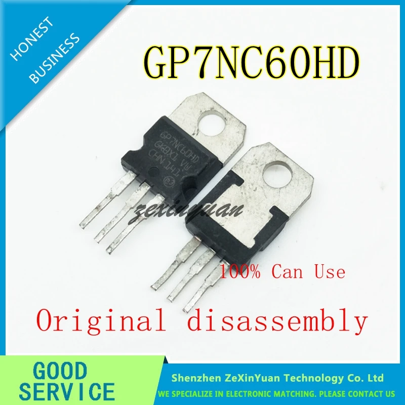 Desmontaje Original, 5 unidades, GP7NC60HD, GP7NC60HD, STGP7NC60HD ...