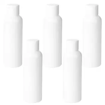 

5pcs Bottles Simple Durable Smooth Lightweight Travel Sub Bottle Empty Bottle Plastic Storage Bottles for Cosmetics