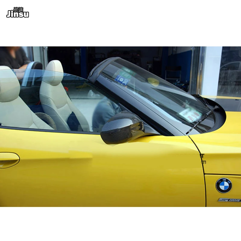 Для BMW Z4 20i 28i 30i 35is 2009- карбоновое зеркало заднего вида крышки E89 боковое зеркало заднего вида крышка палка на 2 шт