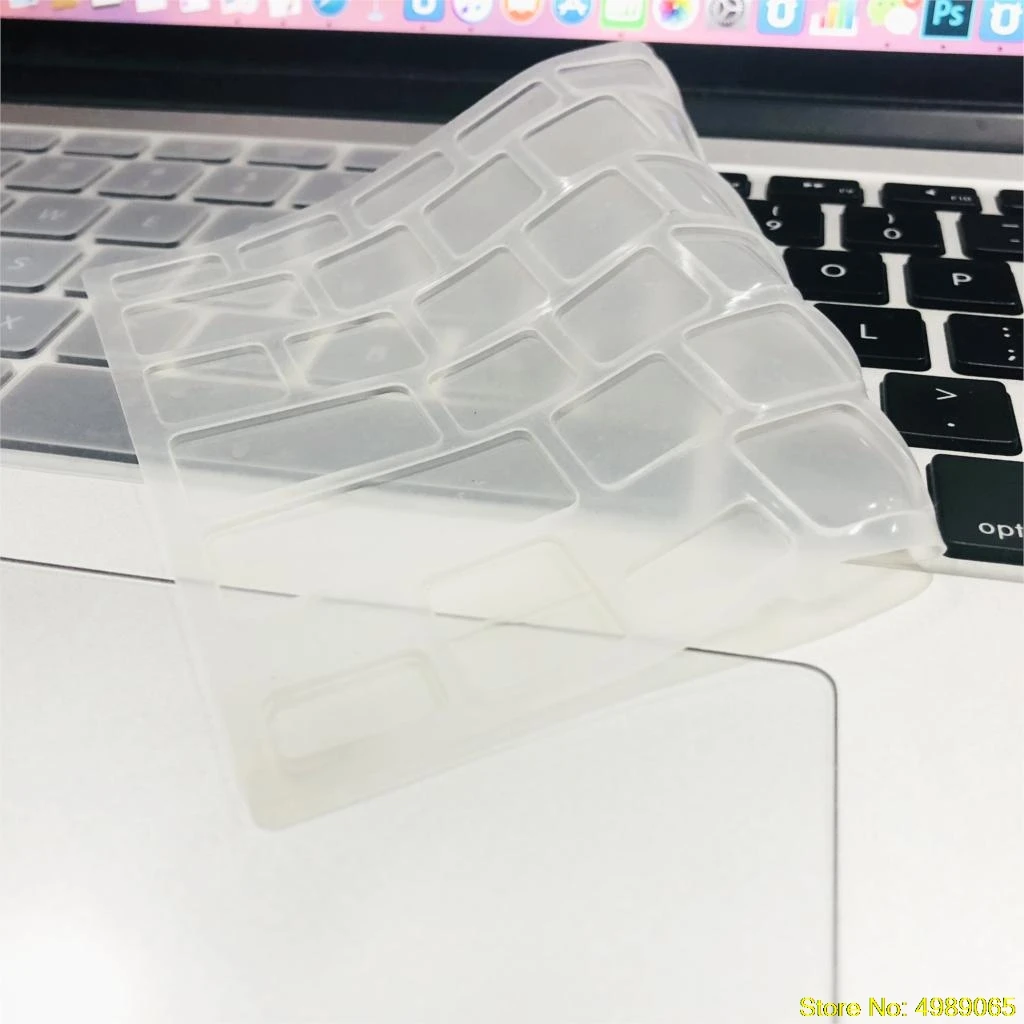 Прозрачная защитная пленка EU/US для Apple Macbook pro13/11Air 13/15 Retina12 дюймов все серии Силиконовый чехол для клавиатуры