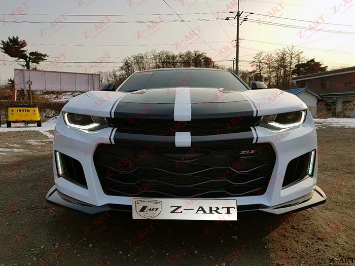 Передний бампер для Chevrolet Camaro 2017 2019 литье под давлением PP Facelift модифицированный