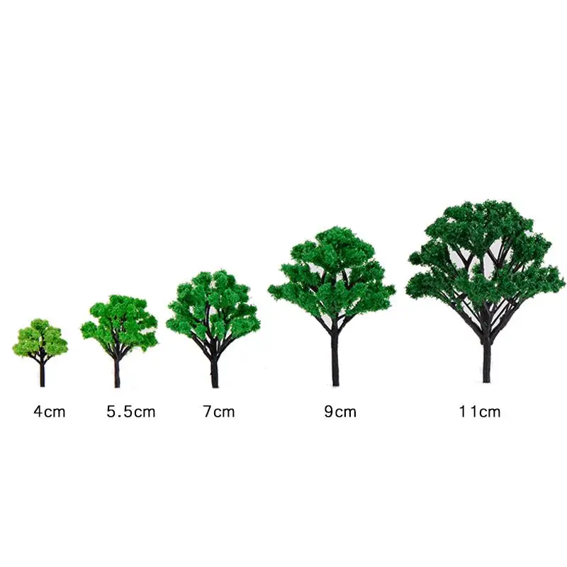 

5pcs Micro Landscape Mini Tree Fairy Garden Decorations Miniatures Resin Crafts Bonsai Figurine Garden Terrarium Accessories