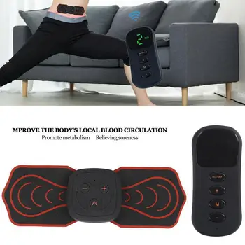 

Abdominal Muscle Stimulator Fitness Instrument Massager Charging Stickers Wireless Intelligence Fitness Massager Slimming C6C0