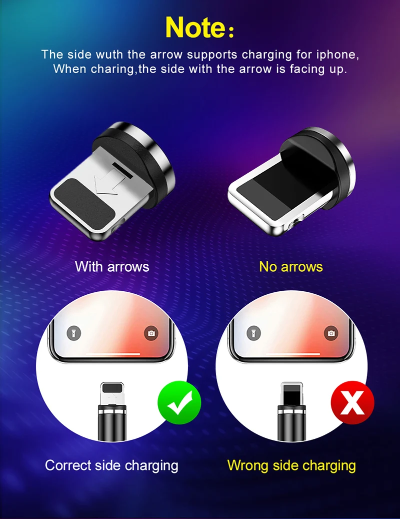 Магнитный зарядный кабель для быстрой зарядки Micro USB кабель для huawei Honor 6A, Honor 6C Pro, Honor 7X, Honor 8 Lite, P9 Lite mini