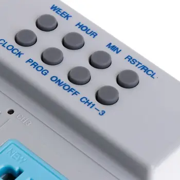 

AU Plug Highpower Microcomputer Control 3in1 Programmable Digital Timer Socket 35ED