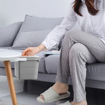 

Adhesive Drawer Desktop Garbage Bin Space Saver Sundries Pencil Under Desk Holder Sticky Cosmetics Tableware Organizer Bucket