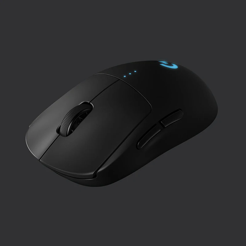 Беспроводная игровая мышь logitech G PRO, RGB, Двухрежимная лазерная мышь LIGHTSPEED с HERO 16K dpi для всех геймеров, совместимых с POWERPLAY