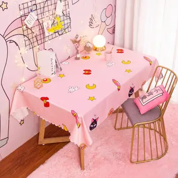 

Anime Sailor Moon 3D Printed Tablecloth Cloth Dust-proof Rectangular Table Cover for Party Home Decor Waterproof Tablecloth 01