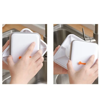 

Kitchen Food Storage Box Tank Airtight Cereal Container Plastic Containers Sealed Cans for Coarse Grains Milk Powder