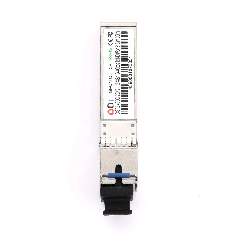 Оптический модуль SFP GPON OLT C + волоконно оптический 20 км TX1490nm/RX1310nm gpon olt ont sfp