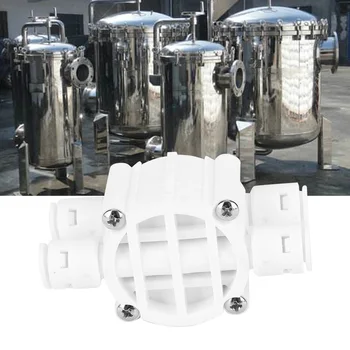 

1/4" 4 Way RO Auto Shut-Off Valve with Quick Fittings for Reverse Osmosis Water Purifier Filter System