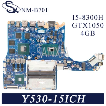 

KEFU NM-B701 Laptop motherboard for Lenovo Legion Y530-15ICH Y7000 original mainboard I5-8300H GTX1050-4GB