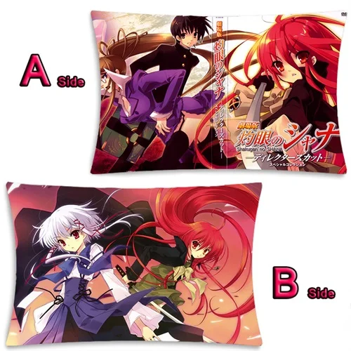 Аниме Shakugan no Shana khamsin обнимающий чехол для подушки для тела, наволочка для кровати, чехол для подушки, сексуальный двусторонний принт, подарки, 2WAY 35x55 см - Цвет: 07
