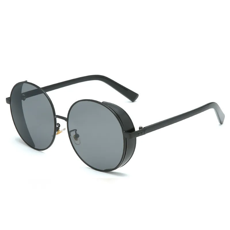 

Luxury Round Sunglasses Woman Oversized Female Glasses Gradient Fashion Brand Women Sun Glasses Ladies 2020 Men Vintage