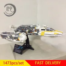 New star wars Y wing Attack fighter Building Assembled Block Brick fit 10134 DIY Educational Toy birthday Gifts