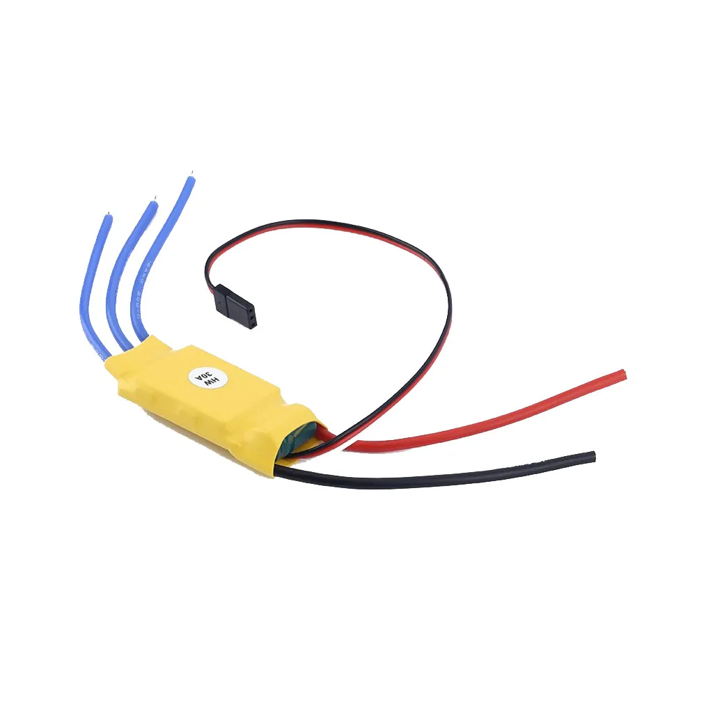 30a бесщеточный мотор регулятор скорости Rc Bec Esc T-rex 450 V2 Вертолет Лодка Дрон Аксессуары Для DJI