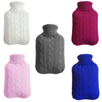 

2000ml Cover Knitted Cold-Proof Washable Removable Large Protective Heat Preservation For Hot Water Bottle Safe Explosion-Proof