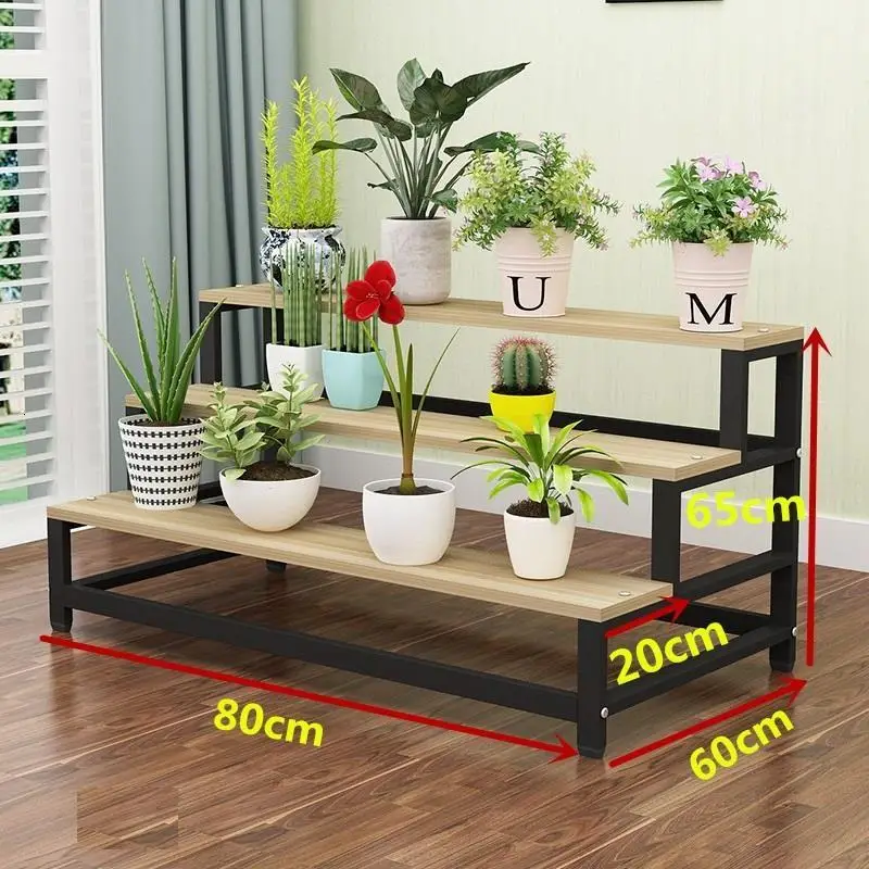 Etagere Plante Rak Bunga деревянные садовые полки для растений Suporte Flores Балконная полка