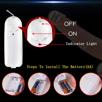 Realistic Feeling Soft TPE Penis Vibrator Faloimetor Cock for Women Women's Dildo Sex Toys Dildosex Toy Masturbators Sex Shop 3