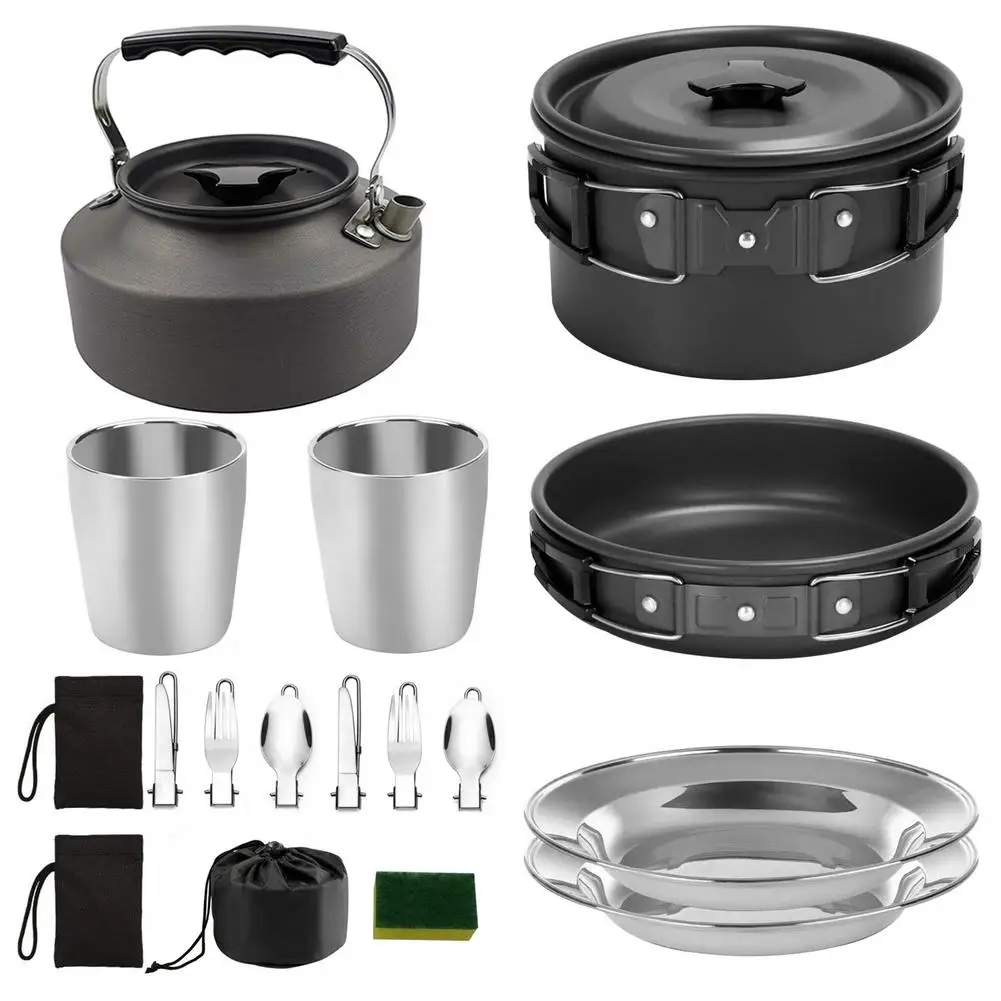 Camp cooking tableware set Camping Equipment Cooking Camping Boutique